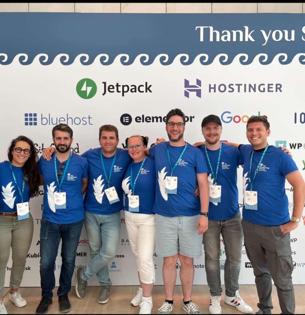 WordCamp Europe 2023 Sponsors Team